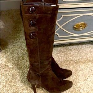 Colehaan Brown Suede tall Boots Size 6